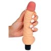 Soft vibrator with testicles 21 cm – The Real Deal